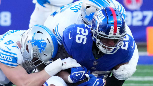New York Giants running back Saquon Barkley